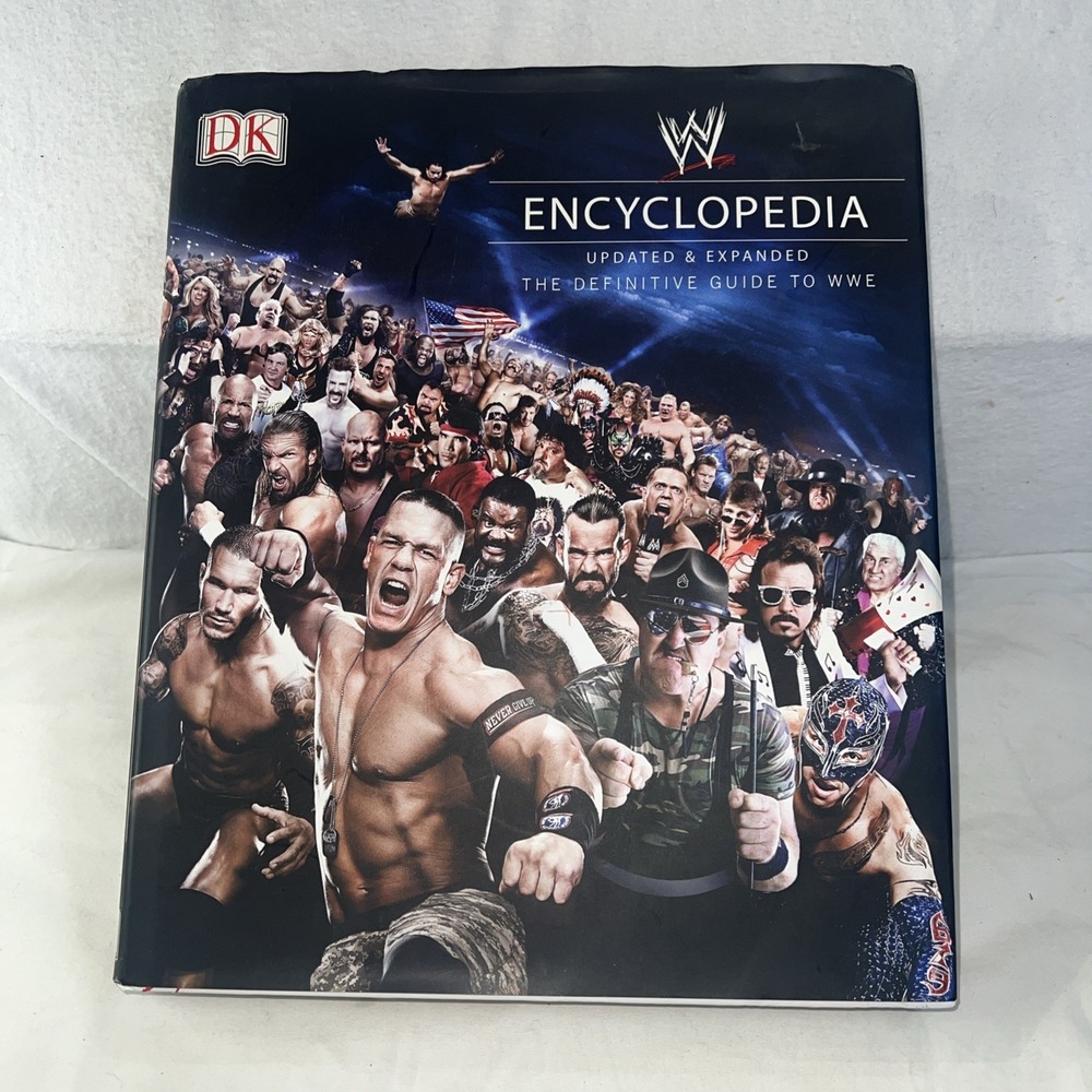 WWE Encyclopedia 2012 Hardcover • Brian Shields & Kevin Sullivan • DK Wrestling.
